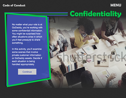 Go Daddy - Confidentiality          E-Learning Course