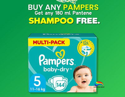 Pampers Baby dry Product Promo short video ads