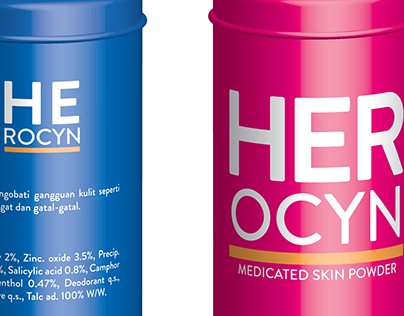 Rebranding Herocyn Skin Powder