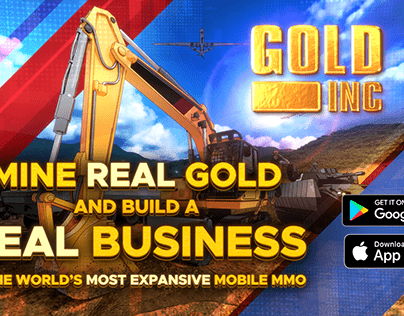 Gold Inc - Mobile Game Promo