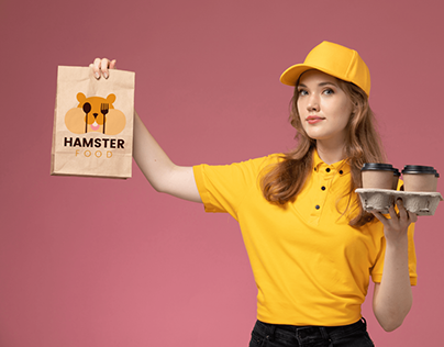Hamster Food Logo