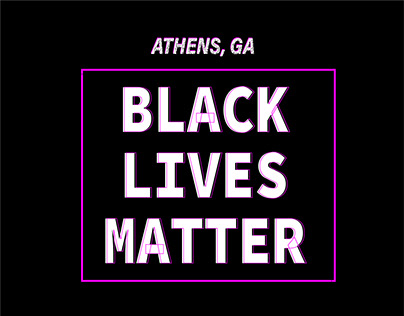 Organizing for BLM in Athens, GA