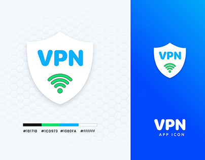 Privacy VPN App icon Design
