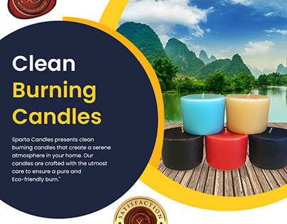 Clean Burning Candles | Sparta Candles