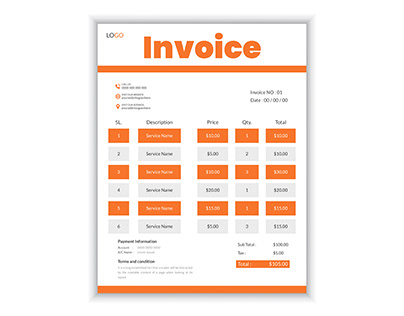 Invoice design