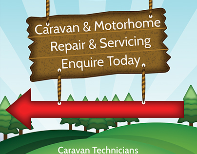 Midland Caravan and Leisure Direction Poster