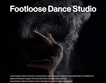 Website Design | Footloose Dance Studio (concept)