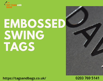 The Top Best design embossed swing tags in UK