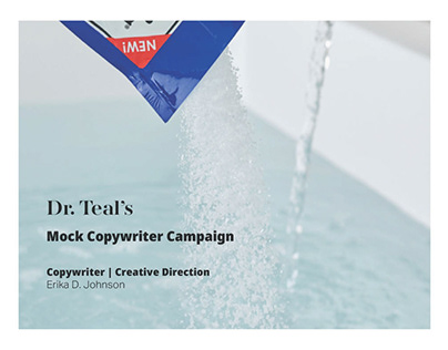 Dr. Teals Copywriter Mock Campaign