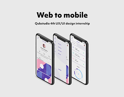 Web to mobile | Qubstudio