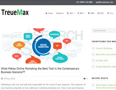 What Makes Online Marketing the Best Tool in the Contem