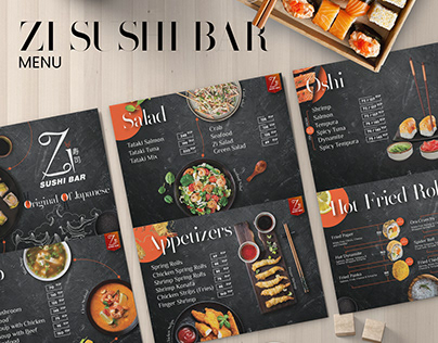Project thumbnail - Zi | Sushi Bar Menu