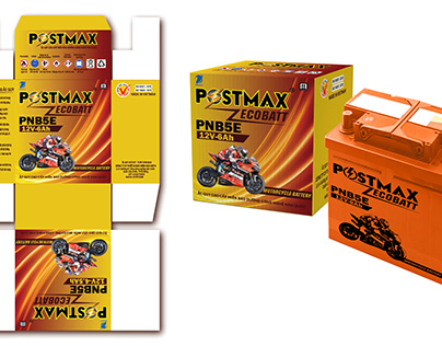 Packaging moto battery