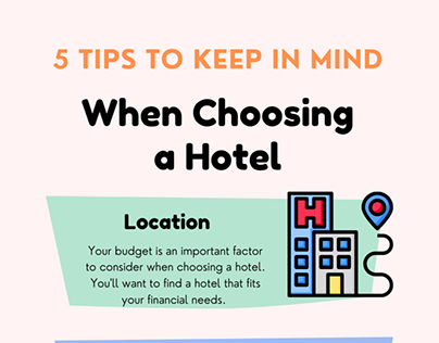 5 TIPS TO KEEP IN MIND WHEN CHOOSING A HOTEL