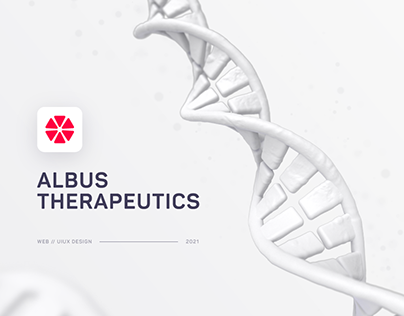 Albus Therapeutics — Web & UI/UX Design