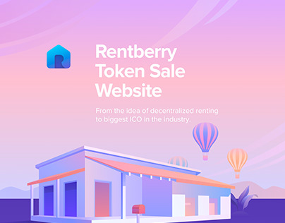 Rentberry Token Sale Website