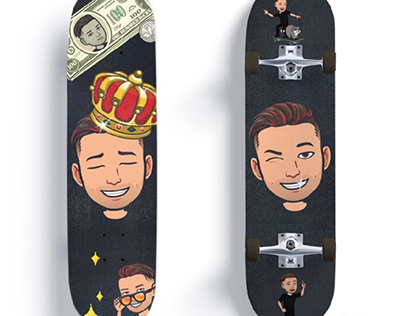 Digital Custom Skateboard