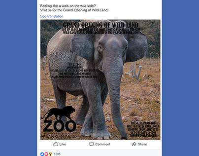 Zoo Invite Social media