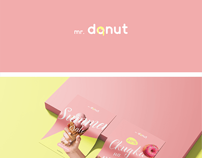 Логотип | Листовка mr.donut