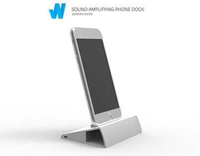 Sound Amplifying Phone Dock