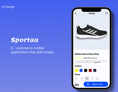 Sportaa - Mobile App Design