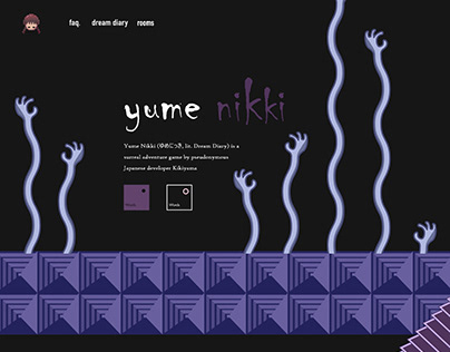 Yume nikki UI Page