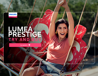 Landing Page - Philips Lumea Prestige Try & Buy