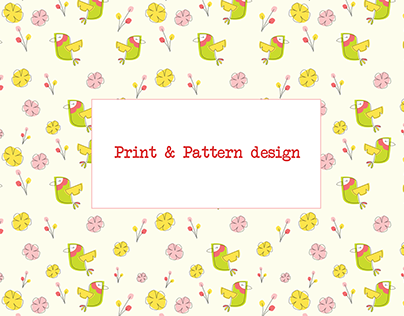 Print & Pattern Design