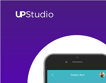 UP Studio Website UI Design