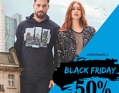 Campanha promocional - Black Friday Designer Deluxe