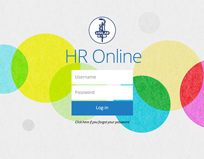 Unilab HR Online UI Design