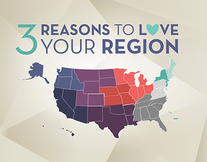 3 Reasons to Love Your Region / Interactive