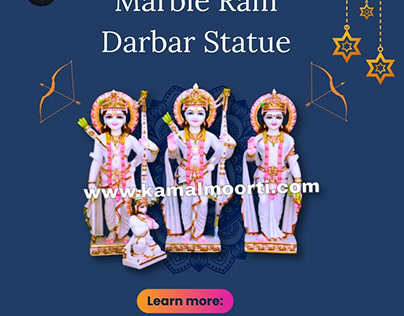 Marble Ram Darbar Statue