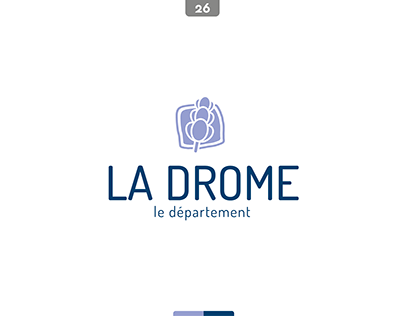 Refonte du logo de la Drome (faux logo)