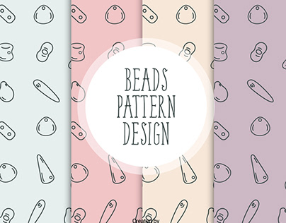 Freebies - Beads Vector Backgrounds