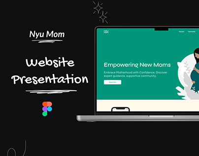 Landing Page (Promotional Website for Nyu Mom)