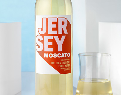 Jersey Moscato Wine Packaging Design & Logo