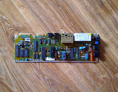 Commodore C64C board