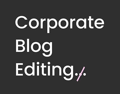 Corporate Blog Editing for a Travel Company