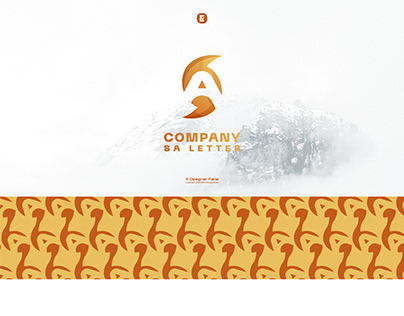 SA letter logo