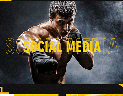 Social Media - Academia de boxe