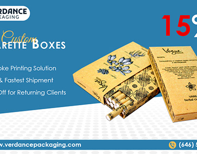 Ignite Your Brand with Custom Cigarette Boxes