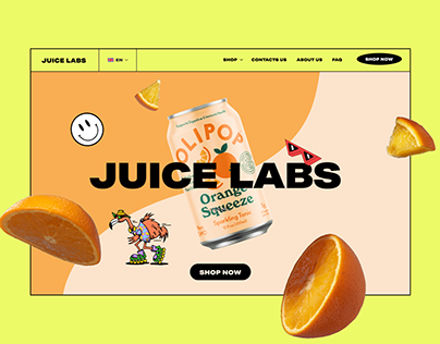 Landing Page - Juice Labs