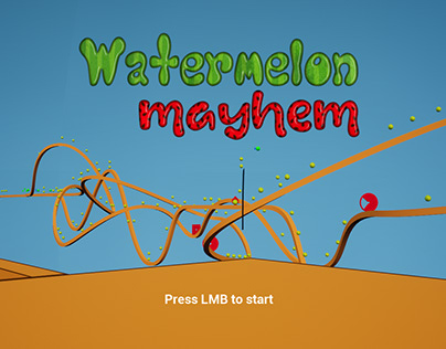 Watermelon mayhem - game prototype on Unreal engine