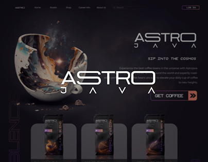 Astro Java Landing Page