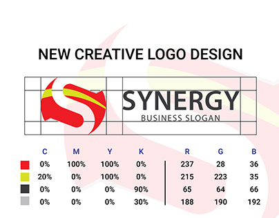 New Creative S Letter Logo Design - Synergy