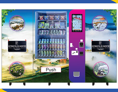Vending Machine Wrap Design | Wrap Design