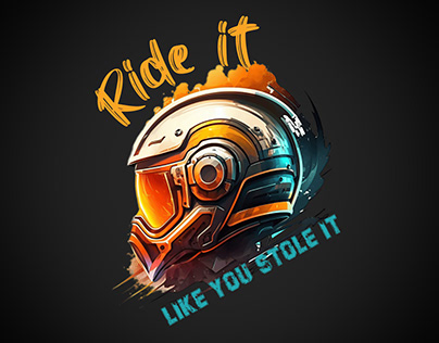 Project thumbnail - Ride it Like You Stole it T-Shirt Project
