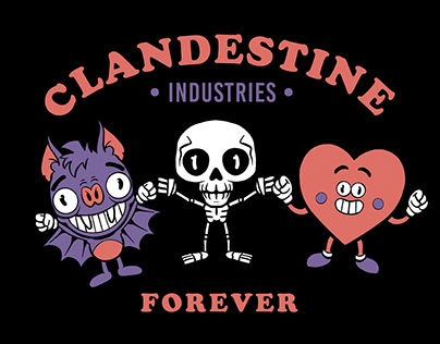 Clandestine Industries | T-Shirt Design