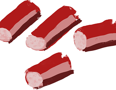 Rhubarb Bits